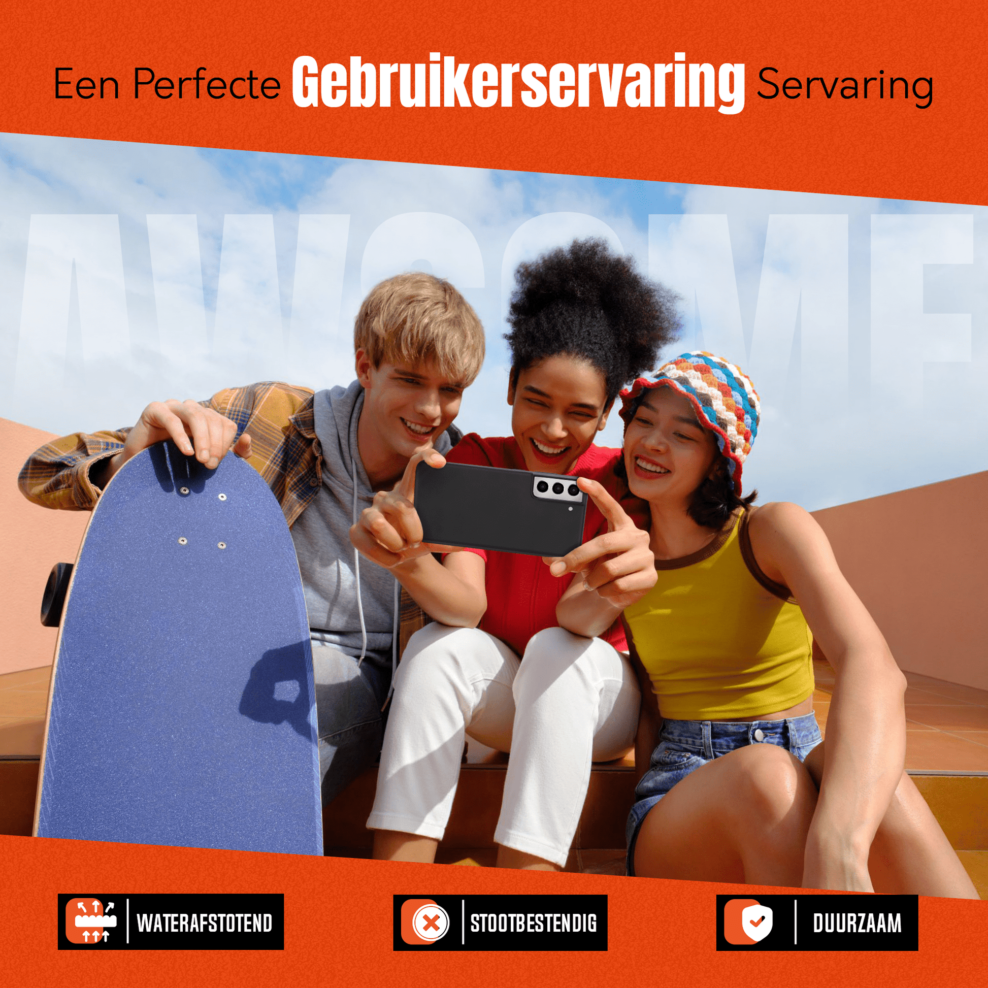 My Case Zwarte Siliconen Hoes voor Samsung Galaxy S22 – Slank Maar Beschermend - mijnhoesjesMy Case Zwarte Siliconen Hoes voor Samsung Galaxy S22 – Slank Maar Beschermend