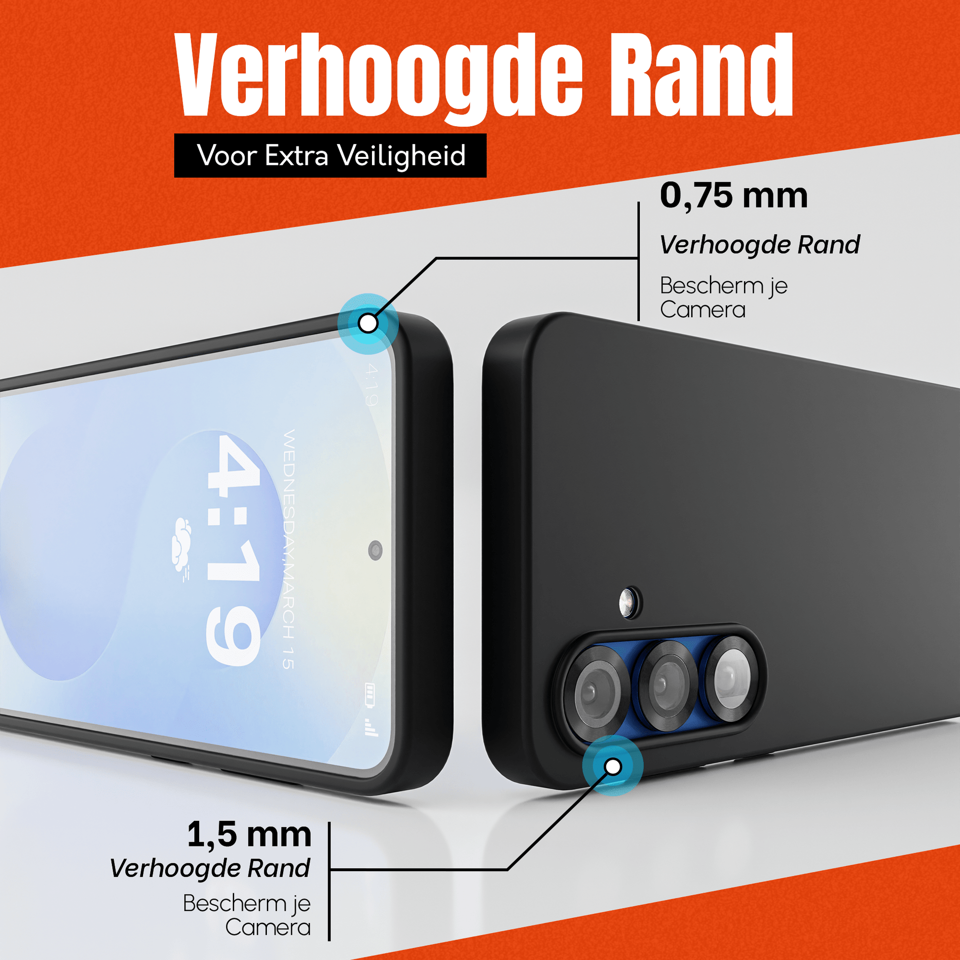 My Case Zwarte Siliconen Hoes voor Samsung Galaxy S25 – Slank Maar Beschermend - mijnhoesjesMy Case Zwarte Siliconen Hoes voor Samsung Galaxy S25 – Slank Maar Beschermend