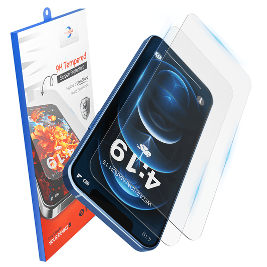 Mycase 9H Gehard Glas Screenprotector voor iPhone 12 Pro - mijnhoesjesMycase 9H Gehard Glas Screenprotector voor iPhone 12 Pro