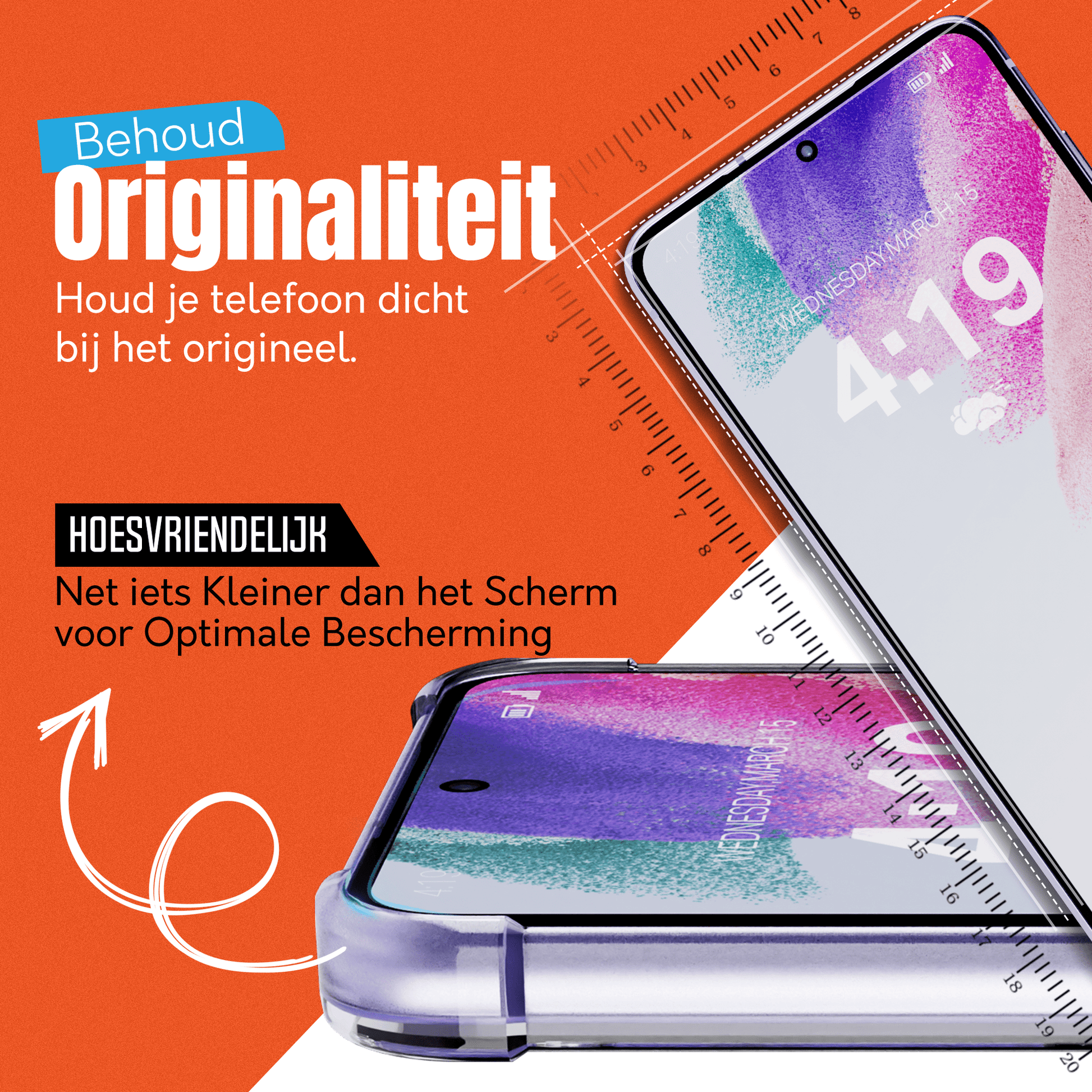 Mycase 9H Gehard Glas Screenprotector voor Samsung Galaxy S21 FE - mijnhoesjesMycase 9H Gehard Glas Screenprotector voor Samsung Galaxy S21 FE