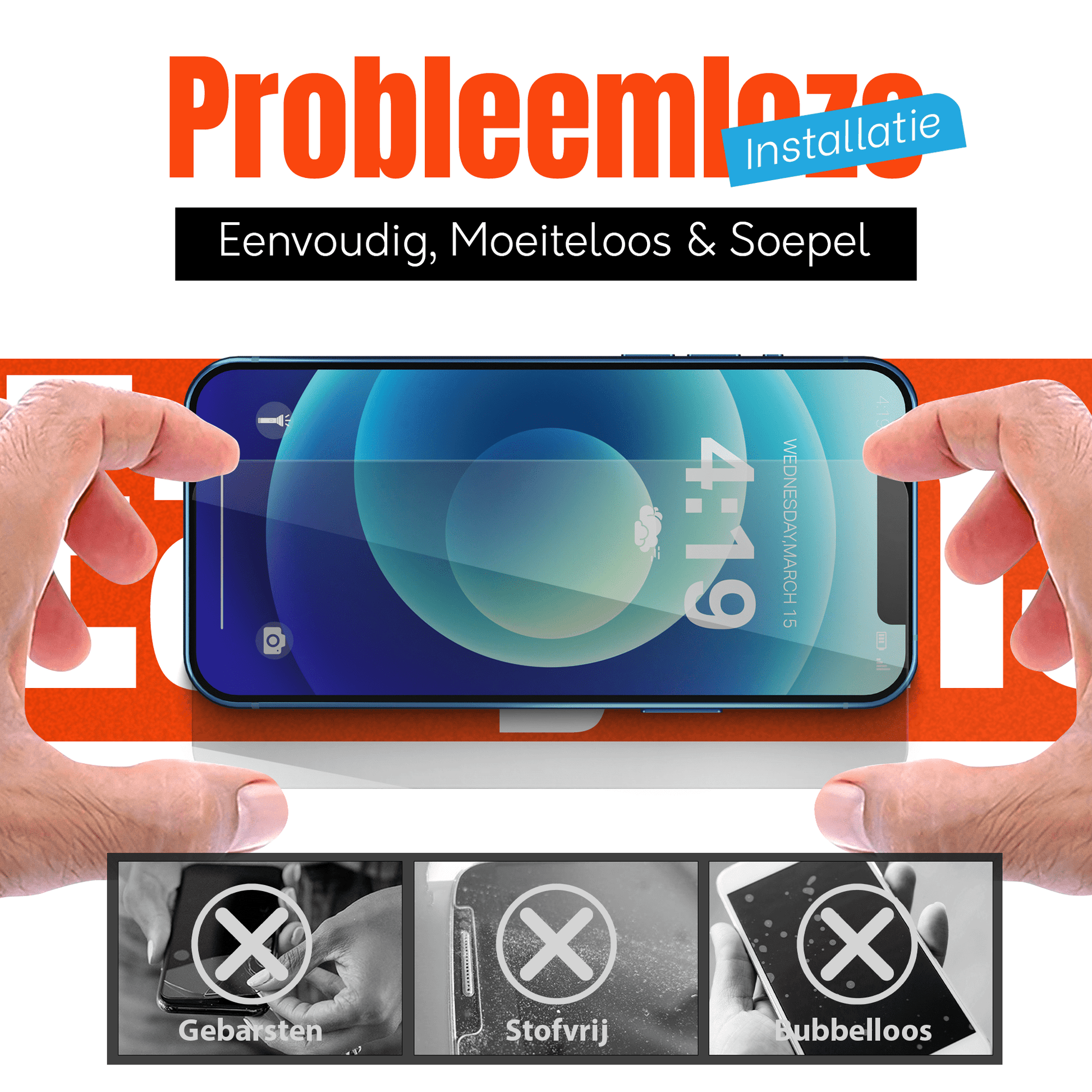 Mycase Combo: Transparante Hoes met 2 Screenprotectors voor iPhone 12 – Extra Veiligheid - mijnhoesjesMycase Combo: Transparante Hoes met 2 Screenprotectors voor iPhone 12 – Extra Veiligheid