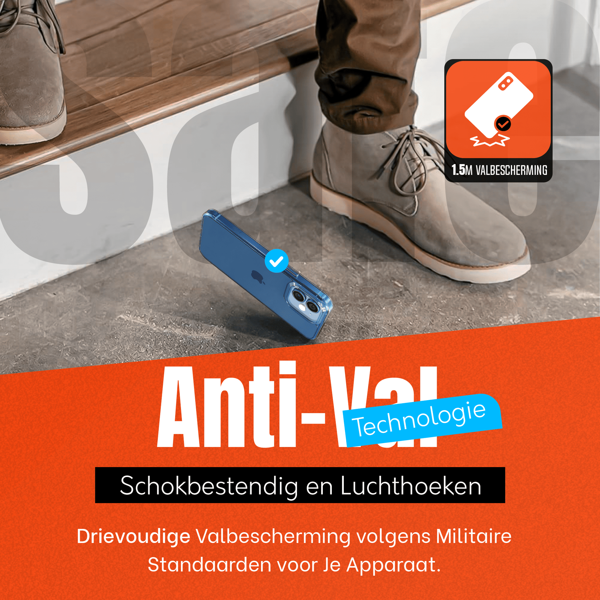 Mycase Combo: Transparante Hoes met 2 Screenprotectors voor iPhone 12 – Extra Veiligheid - mijnhoesjesMycase Combo: Transparante Hoes met 2 Screenprotectors voor iPhone 12 – Extra Veiligheid