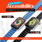 Omkeerbaar Siliconen Smartwatch Bandje – Blauw/Zwart – Met Krachtige Magnetische Sluiting (Apple Watch Compatibel) - mijnhoesjesOmkeerbaar Siliconen Smartwatch Bandje – Blauw/Zwart – Met Krachtige Magnetische Sluiting (Apple Watch Compatibel)
