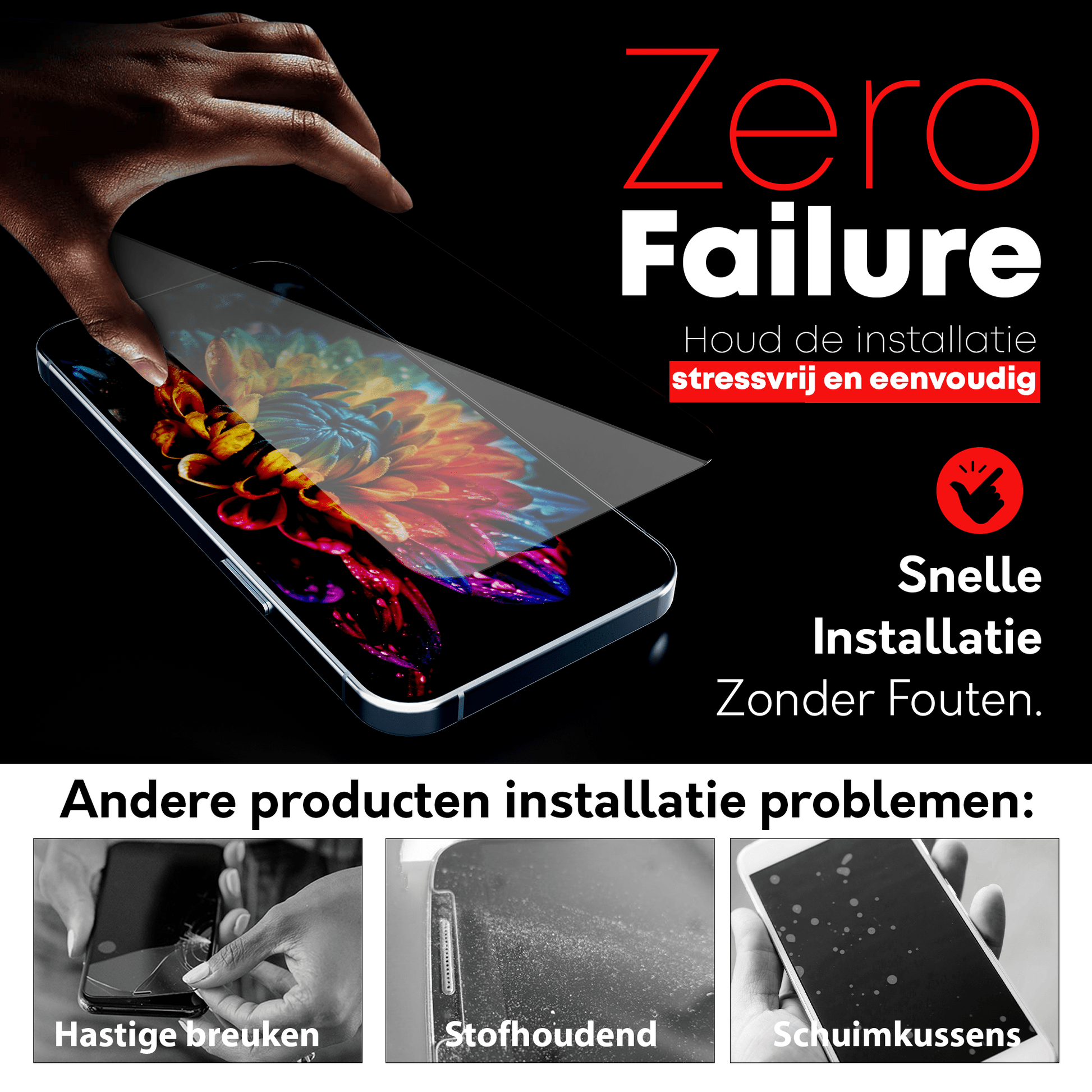 Redd Screenprotector voor iPhone 14 plus - mijnhoesjesRedd Screenprotector voor iPhone 14 plus