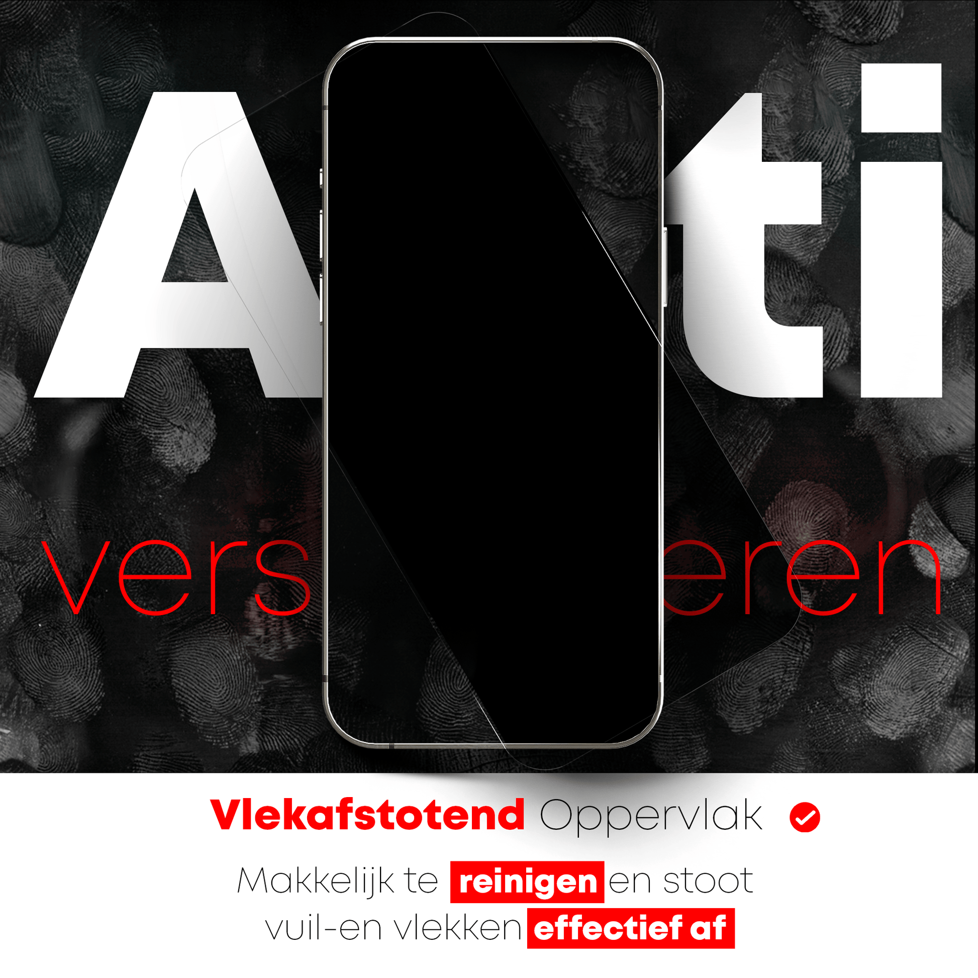 Redd Screenprotector voor iPhone 15 Pro Max - mijnhoesjesRedd Screenprotector voor iPhone 15 Pro Max