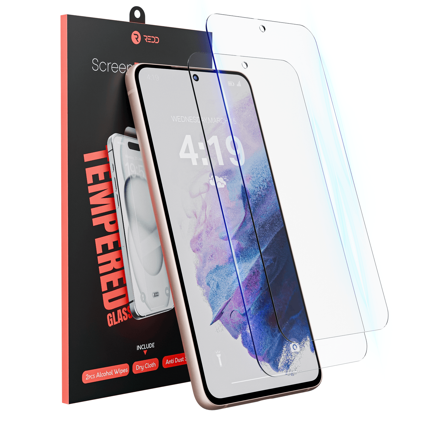 Redd Screenprotector voor Samsung Galaxy S21 - mijnhoesjesRedd Screenprotector voor Samsung Galaxy S21
