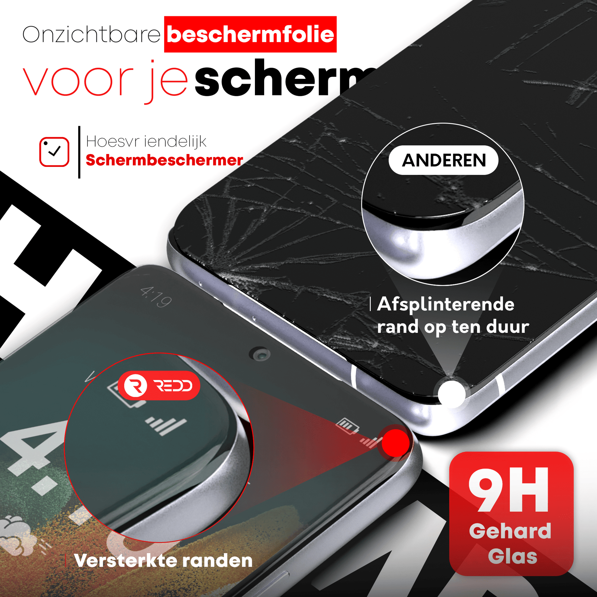 Redd Screenprotector voor Samsung Galaxy S21 Ultra - mijnhoesjesRedd Screenprotector voor Samsung Galaxy S21 Ultra