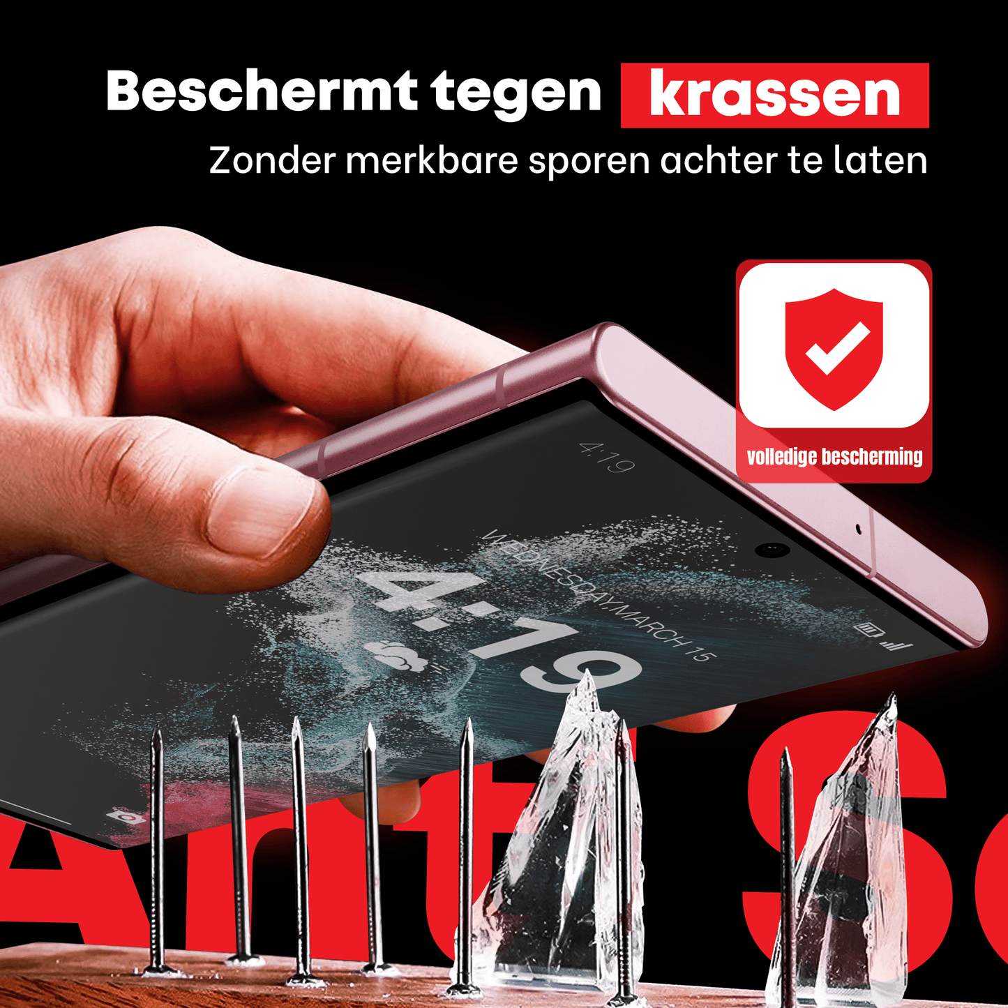 Redd Screenprotector voor Samsung Galaxy S22 Ultra - mijnhoesjesRedd Screenprotector voor Samsung Galaxy S22 Ultra