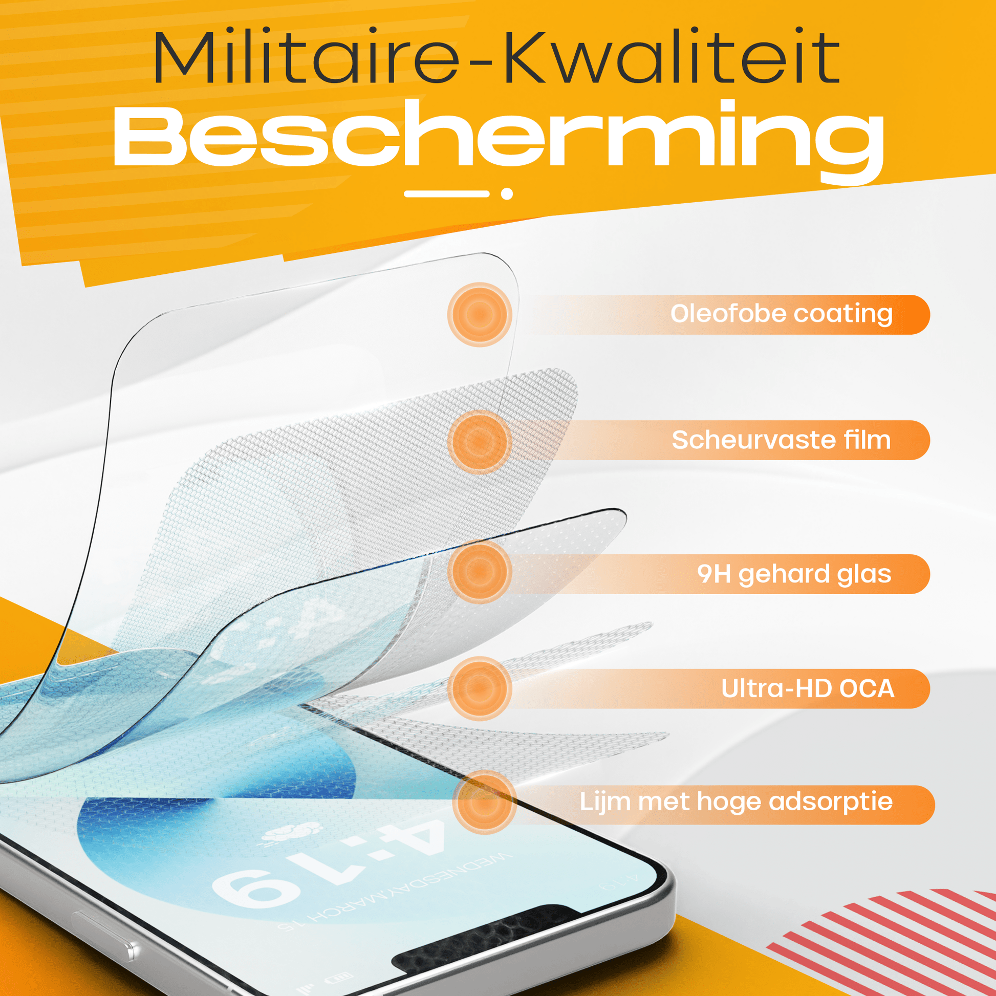 Solutionss4 Screenprotector voor iPhone 13 mini – Case Vriendelijk - mijnhoesjesSolutionss4 Screenprotector voor iPhone 13 mini – Case Vriendelijk