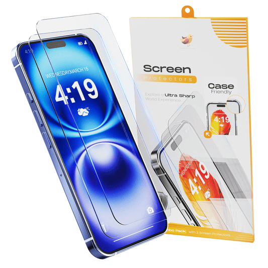 Solutionss4 Screenprotector voor iPhone 16 – Case Vriendelijk - mijnhoesjesSolutionss4 Screenprotector voor iPhone 16 – Case Vriendelijk