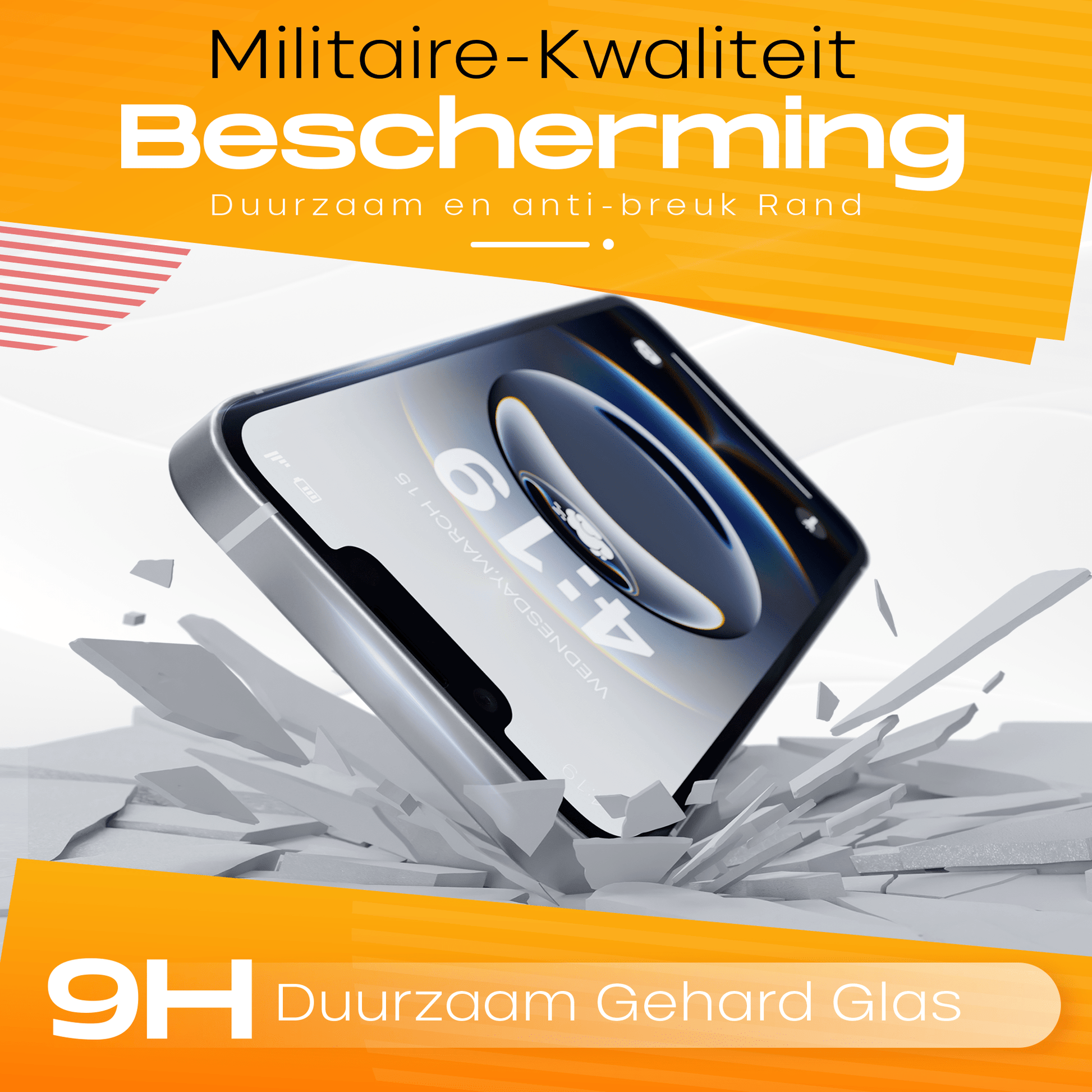 Solutionss4 Screenprotector voor iPhone 16e – Case Vriendelijk - mijnhoesjesSolutionss4 Screenprotector voor iPhone 16e – Case Vriendelijk