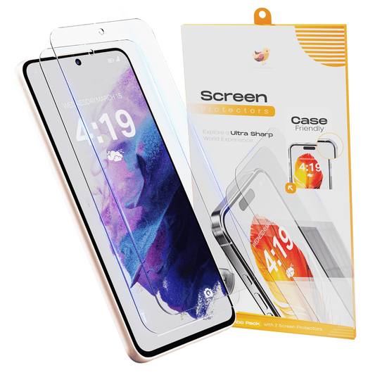 Solutionss4 Screenprotector voor Samsung Galaxy S21 – Case Vriendelijk - mijnhoesjesSolutionss4 Screenprotector voor Samsung Galaxy S21 – Case Vriendelijk