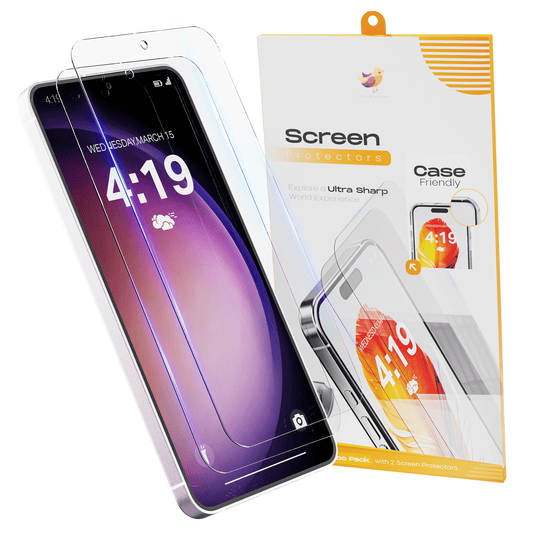 Solutionss4 Screenprotector voor Samsung Galaxy S23 – Case Vriendelijk - mijnhoesjesSolutionss4 Screenprotector voor Samsung Galaxy S23 – Case Vriendelijk