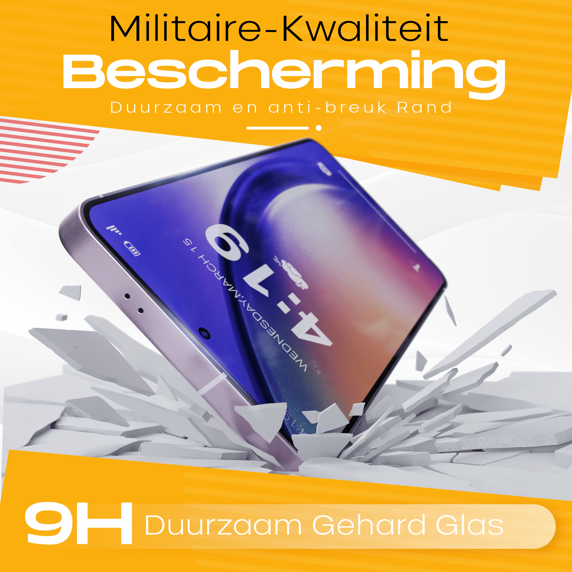 Solutionss4 Screenprotector voor Samsung Galaxy S23 – Case Vriendelijk - mijnhoesjesSolutionss4 Screenprotector voor Samsung Galaxy S23 – Case Vriendelijk
