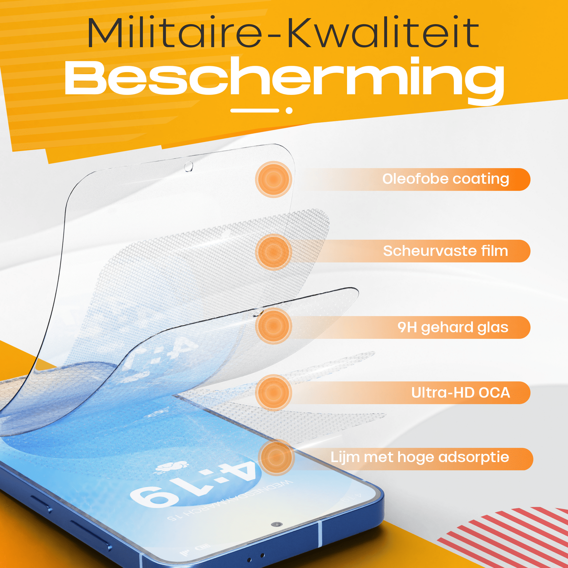 Solutionss4 Screenprotector voor Samsung Galaxy S25 – Case Vriendelijk - mijnhoesjesSolutionss4 Screenprotector voor Samsung Galaxy S25 – Case Vriendelijk