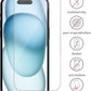 Transparent Anti - Shock Case with 2x Tempered Glass Screen Protectors for iPhone 15 - mijnhoesjesTransparent Anti - Shock Case with 2x Tempered Glass Screen Protectors for iPhone 15